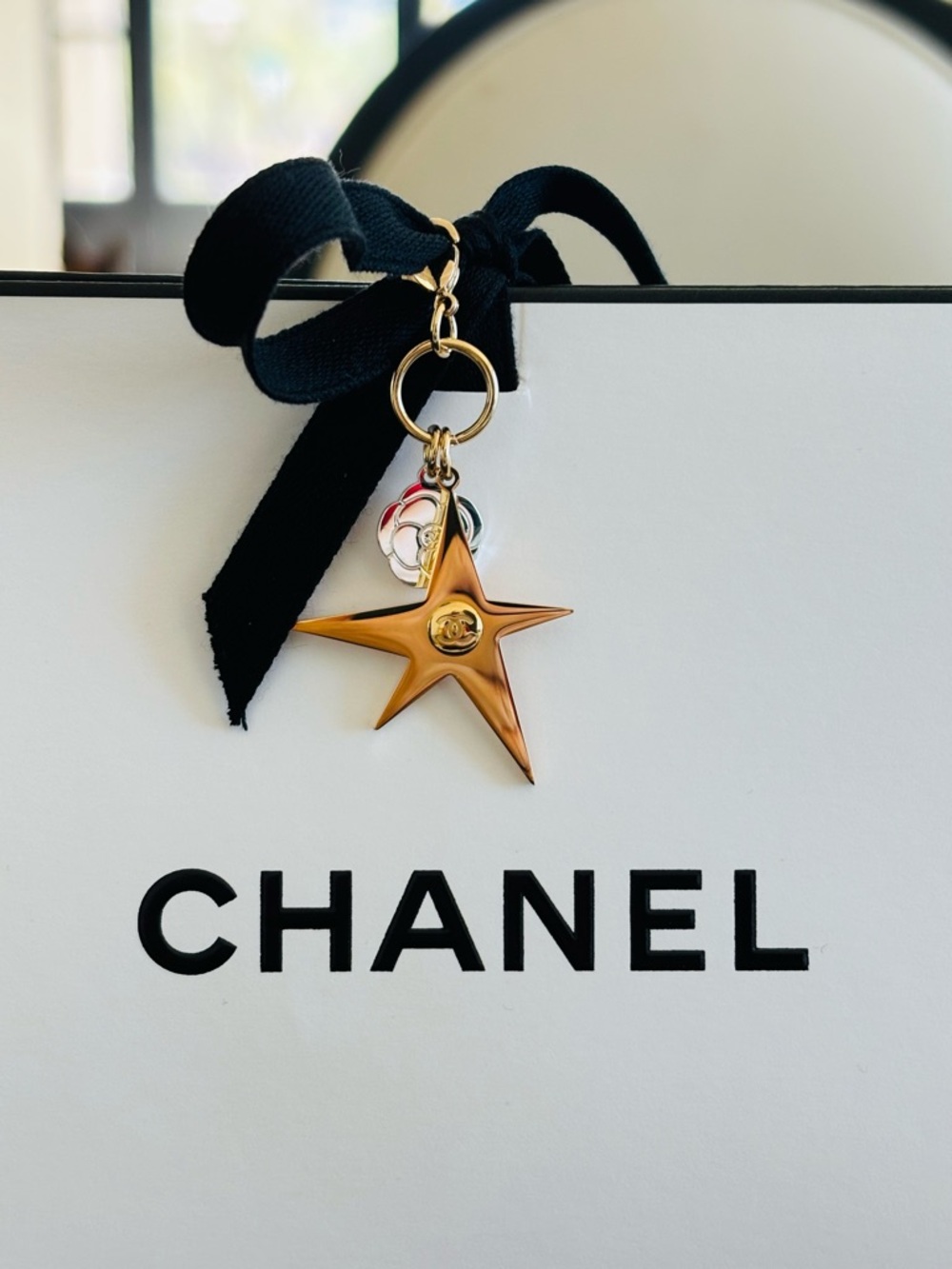 Chanel Shopping Tote + Charm